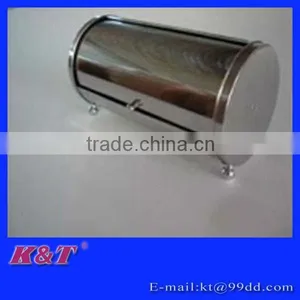 Special Round Stainless Steel Bread Box thumbnail-1