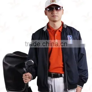 Customized Nylon Waterproof Material Men's Long Sleeves Golf Jacket thumbnail-5