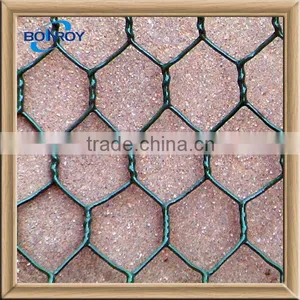 Green Color Plastic Coated Chicken Wire Netting thumbnail-1