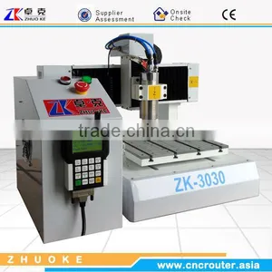 Mini PCB Experiment Router CNC Router DSP Control ZK-3030 thumbnail-1