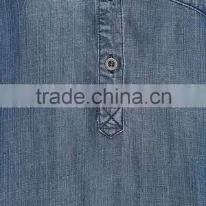 2016 New Design Women Shirt Dress Long Sleeve Denim Dress for Women Casual Wear thumbnail-6