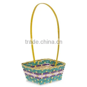 Rect Flower Girl Basket Easter Bunny Easter Gift Basket thumbnail-2