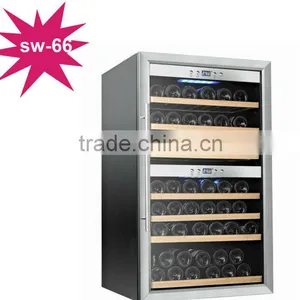190L 66 Bottle European Style Cosmetic Refrigerator thumbnail-1