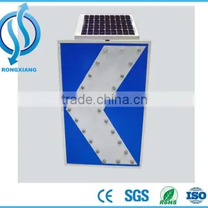LED Solar Traffic Sign Traffic Safety Sign/Road Safety Solar Arrow Traffic Sign thumbnail-4