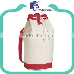 Wholesale Portable Cotton Canvas Sailor Bag With Shoulder Strap thumbnail-4