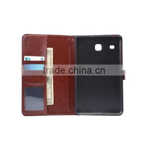 for Samsung Tab E 8.0, Classic Design Jeans Leather Standcase, Flip Wallet Leather Case, PU Leather Tablet Case thumbnail-2