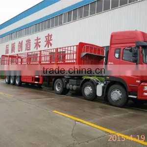 3 Axle 60t-100ton Cargo Trailer thumbnail-2