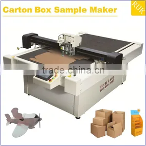 Flatbed Cnc Carton Sample Cutting Machine thumbnail-1