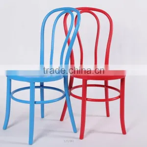 Stackable Resin Thonet Dining Chair thumbnail-4