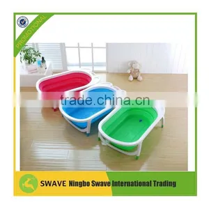 2016 Hot Sale High Quality Competitive Price Plastic Collapsible Baby Bathtub P76540 thumbnail-1