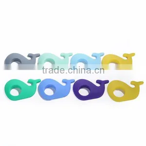 FDA Approved BPA Free Soft Silicone Teething Pacifier/Teething Feeder/ Teething Remedies thumbnail-4