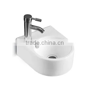 Wall Hung Ceramic Small Size Wash Basin thumbnail-1
