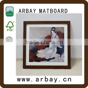 China Hot Sale Custom Acid Free Sexy Photo Frame Matboard Uncut Mat Boards Matboard and Framing thumbnail-6