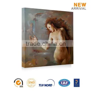 Decorative Sexy Girl Nude Boby Picture Oil Painting thumbnail-1