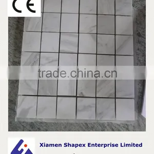 Bangladesh White Marble Mosaic Tile With Good Price thumbnail-5