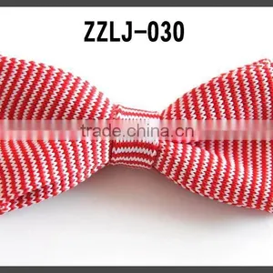 STRIP KNITTED PRE-TIED BOW TIES FOR GENTLEMAN thumbnail-4