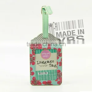 Factory Supply PU Luggage Tag Custom Luggage Tag thumbnail-4