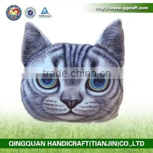 Aimigou Wholesale Hot Sale Fashion Stuffed Bolster Cat Dog Face Pillow thumbnail-5