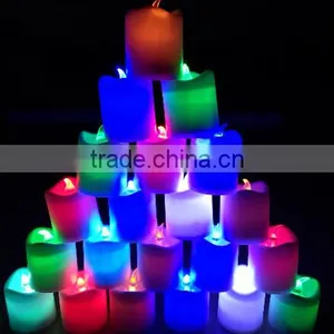 Hot Selling Simulation Led Candle Light , Battery Operated Simulation Candles ,LED Piilar Wax Candle Light thumbnail-1