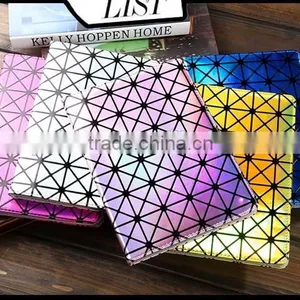 For IPad Mini Sleeve Leather Case Laser Drilling Flip Stand Cover Wallet Case thumbnail-2