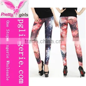 Stylish Space Skinny Pants,Space Printed Women Leggings,Europe Galaxy Leggings thumbnail-6