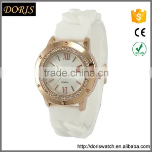 New Models in the Doris Watch Store Alloy Case Silicone Band Fashion Quartz Wowmen Watches on the thumbnail-1