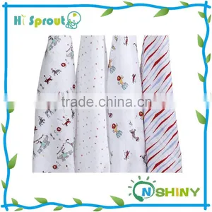Hot Sale Cute Cartoon Print Muslin Cloth thumbnail-1