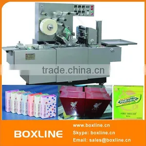Fully Automatic Tea Box Cellophane Wrapping Machine thumbnail-1