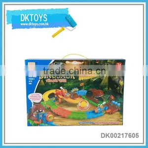 Dinosaur World B/o Railway Train Block thumbnail-1