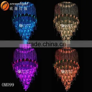 Stair Crystal Fiber Optic Light ,fiber Optic Mesh Lighting OM172 thumbnail-4