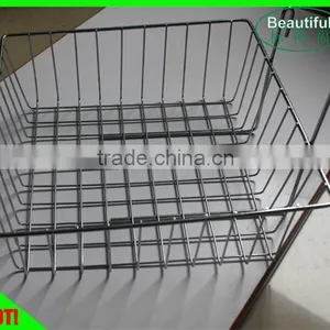 Display Hanging Basket,basket for Slatwall,gridwall thumbnail-1