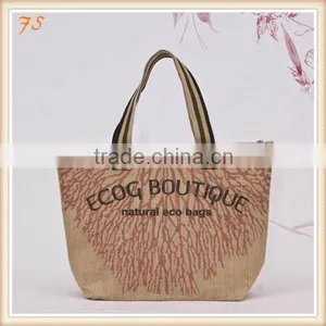 Ecog Boutique Jute Bag With Cotton Lining thumbnail-1