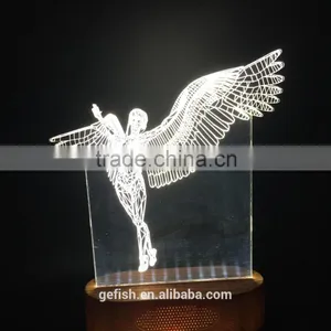 Hot Acrylic 3D Lamp for Christmas Gift thumbnail-1