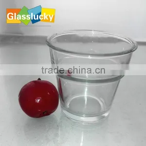 Wholesale Hot Small Transparent Galss Tea Cup for Drinking Tea thumbnail-1
