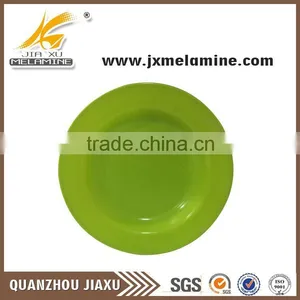 Green Round Dinner Plate thumbnail-1