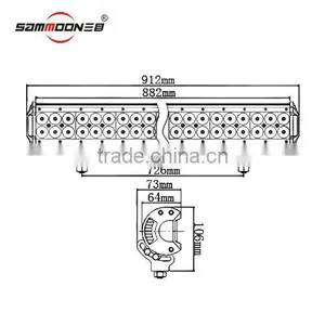 HOT SALE Cree 234w Led Light Bar Offroad,18W/36W/72W/108W/216W/234Woffroad Led Light Bar thumbnail-2