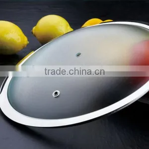 Frosted High Dome Glass Lid thumbnail-2