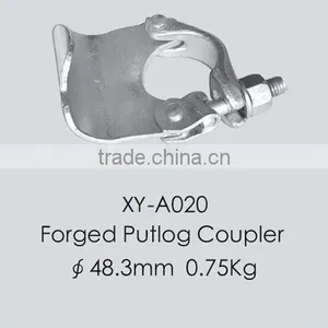 Forged Scafolding Parts Pipe Tubes Clams Putlog Coupler Fitting 48.3mm*48.3mm thumbnail-2