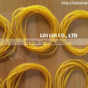 Wholesale Vietnam Factory Rubber Band - Size #18 Natural Rubber Band Yellow & Honey Color thumbnail-2