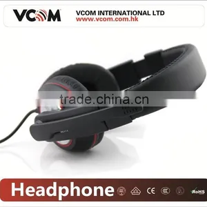 VCOM 2015 New Model PC Headphones With Microphone With Factory Price thumbnail-2