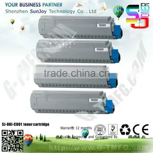 New Compatible Toner Cartridge for OKI C801 thumbnail-1