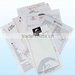 Custom Size 1ply, 2ply, 3ply Continuous Printing Paper From China thumbnail-1
