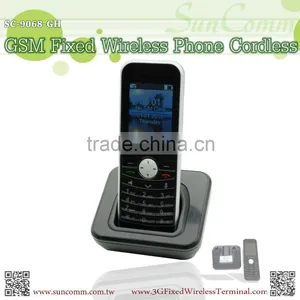 SC-9068-GH Small and Compact GSM Handset Cordless Phone With Hand-free Mode Redial Function thumbnail-5