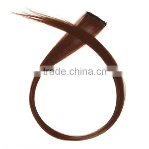 Party Decorative Straight Hair Piece Clip in Extension thumbnail-2