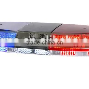 Police Light Bar 12v-24v Slim Warning Strobe Led Lightbar TBD-9100L/BR thumbnail-1