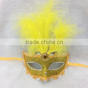 Party Feather Dance Eye Mask thumbnail-1