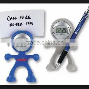 Led Desk Digital Clock Pen Holder thumbnail-1