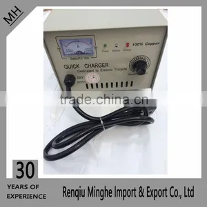 48/60/72V 12A-18A 29.5*22*18cm Automatic Electric Tricycle Battery Charger With Lead-acid Battery for Sale thumbnail-1