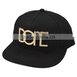 3d Embroidery 5 Panel Snapback Hats Wholesale thumbnail-5