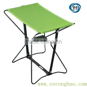 Small Folding Pocket Chair Camping Chair With Pvc Fabric thumbnail-2